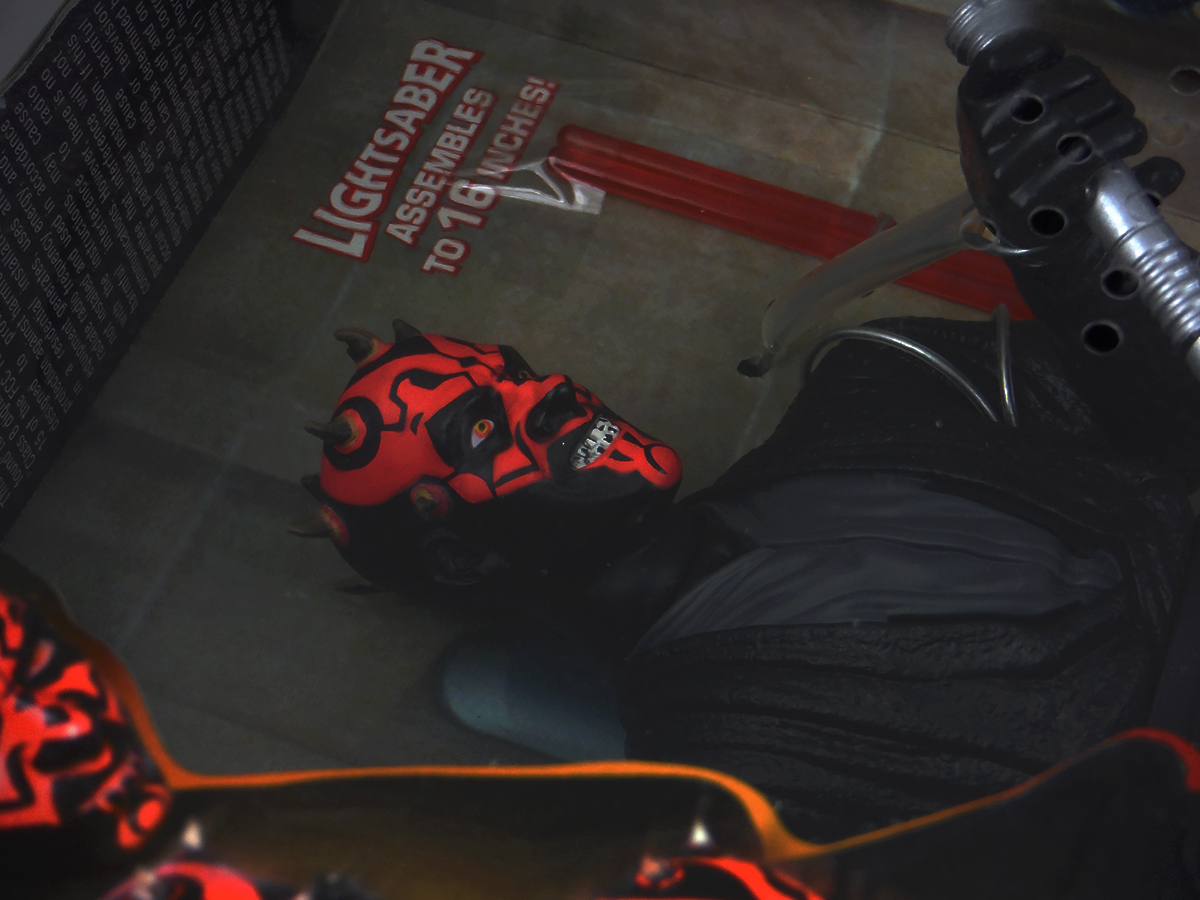 Darth Maul 12" นิ้ว Electronic Talking - Star Wars Hasbro (2002 Toys)