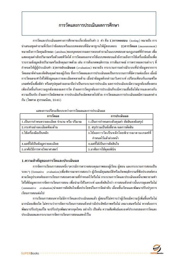 แนวข้อสอบ นักวิชาการศึกษา สำนักงานคณะกรรมการการศึกษาขั้นพื้นฐาน