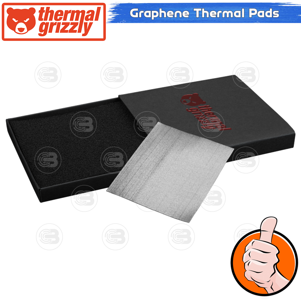 [CoolBlasterThai] Thermal Grizzly KryoSheet Graphene Thermal Pad 68x51x0.2 mm. (Threadripper/Epyc/Xeon)