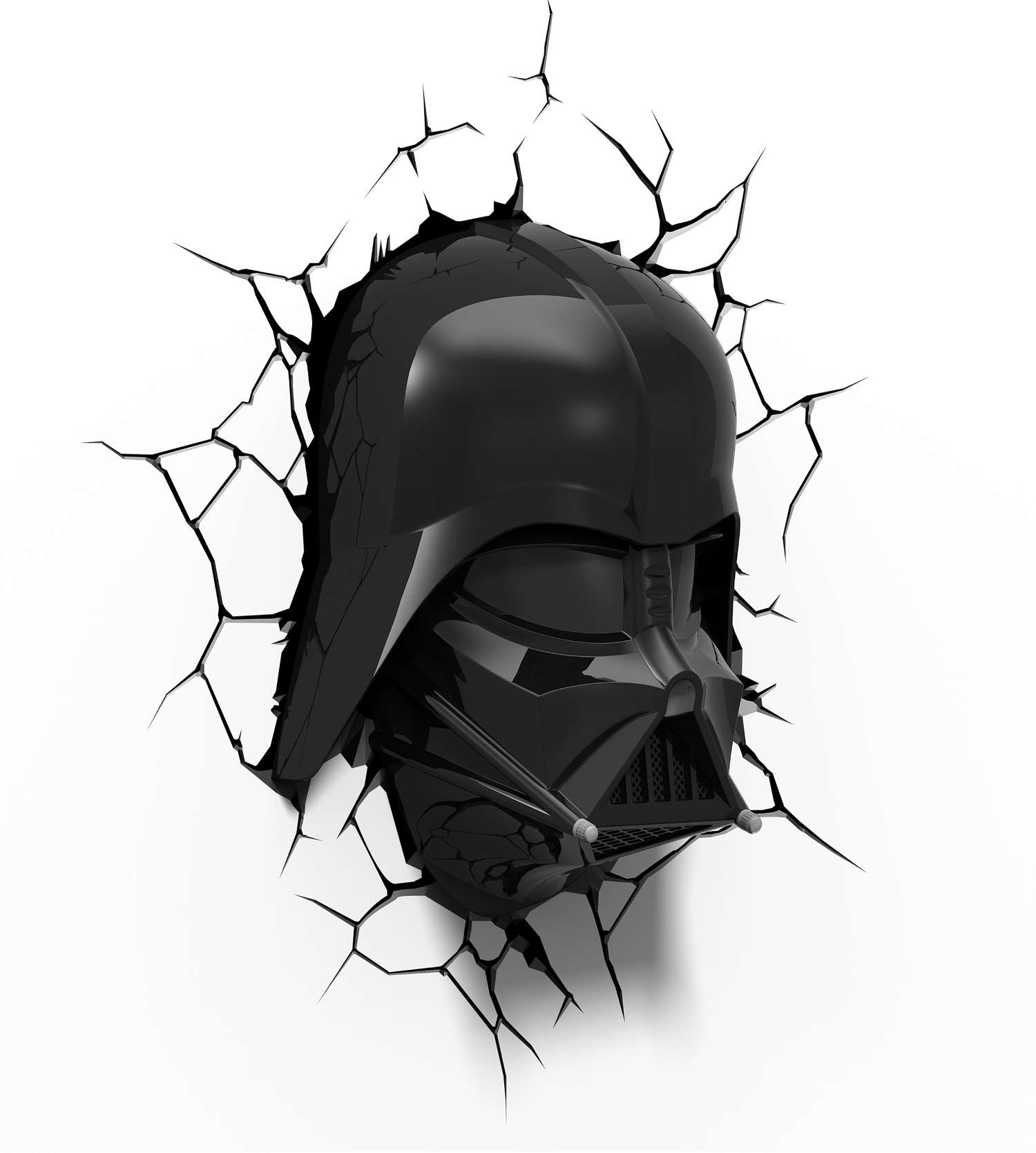 3D Wall Light โคมไฟทะลุผนัง Darth Vader - Star Wars