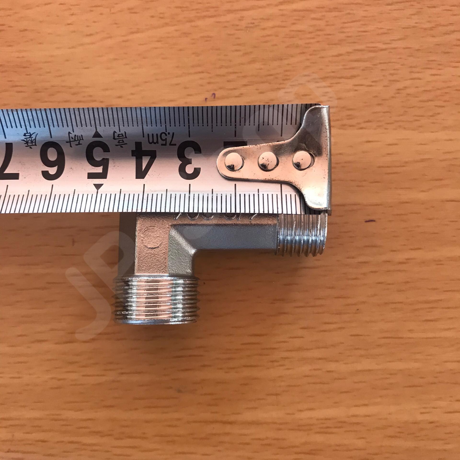 ข้องอสแตนเลส304 เกลียวนอก ขนาด 4 หุุน #2454