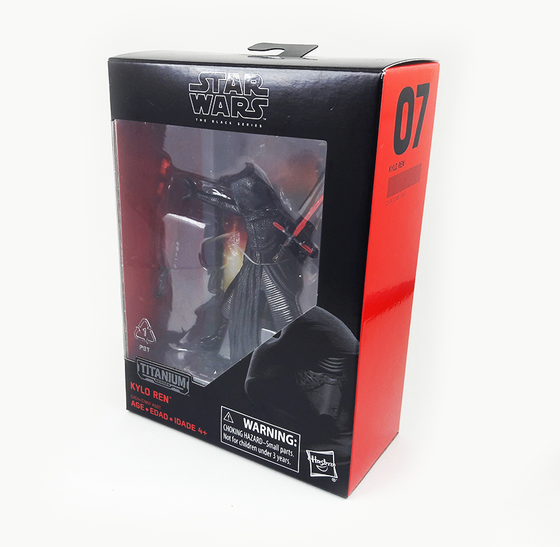3.75 Kylo Ren 07 - Star Wars The Black (Titanium) Series
