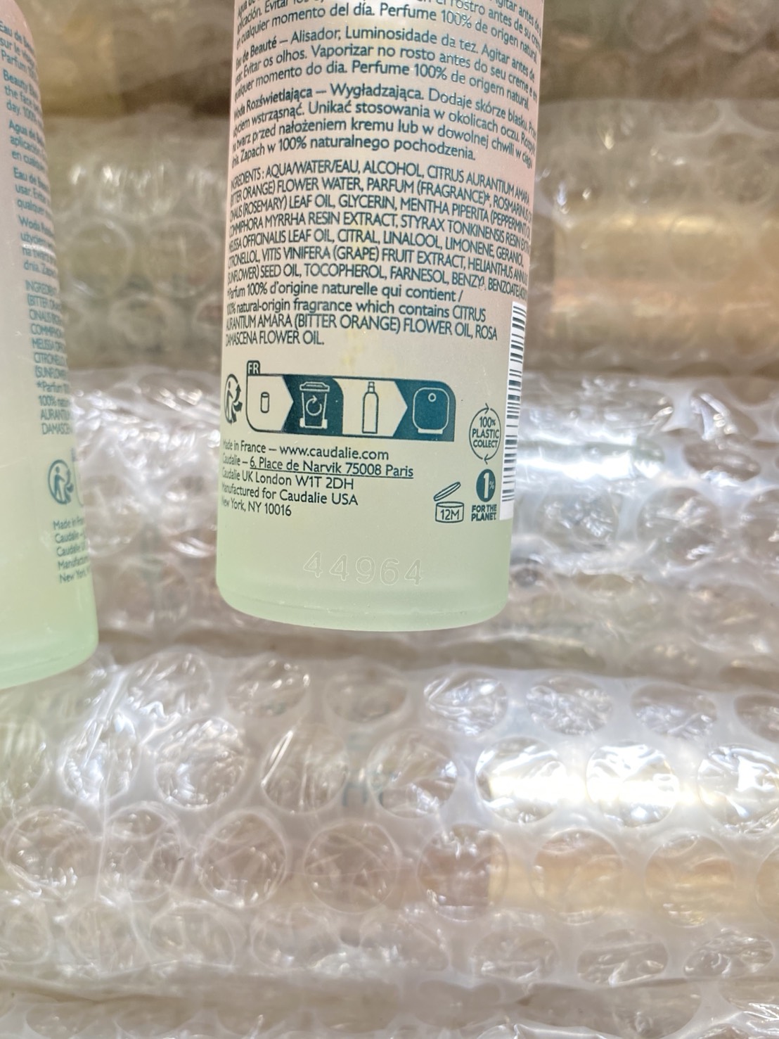 Caudalie Beauty Elixir Beauty Elixir Smoothing Glowing Complexion Mist 30ml. สเปรย์น้ำแร่ (1ขวด)