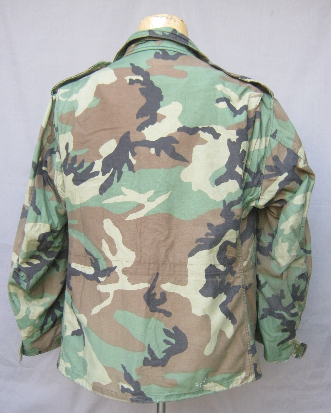 เสื้อM65 ลายพรางwoodland Large short