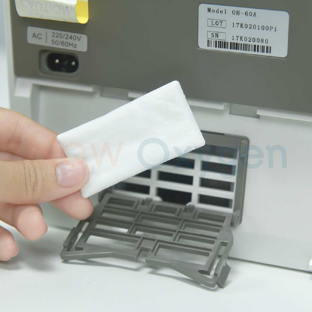 เครื่องควบคุมการให้ออกซิเจนแรงดันสูง High Flow Micomme รุ่น OH-60A ประกันศูนย์ไทย 2 ปี