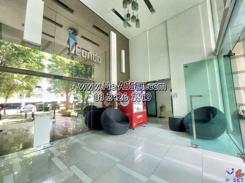 ขายและเช่าคอนโดพร้อมเฟอร์ฯ โซนศาลายา มหาสวัสดิ์ เชื่อมทวีวัฒนา ศาลาธรรมสพน์ ใกล้ ม.มหิดล ศูนย์การแพทย์กาญจนาฯ เดินทางสะดวกบรมราชชนนี ซอยบ้านตั้งสิน : ไอคอนโด ศาลายา 1 ICondo Salaya 1 : 24.18 ตร.เมตร