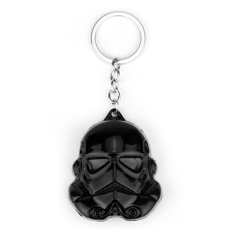 พวงกุญแจ โลหะ Shadow Trooper สีดำ - Star Wars Keychain
