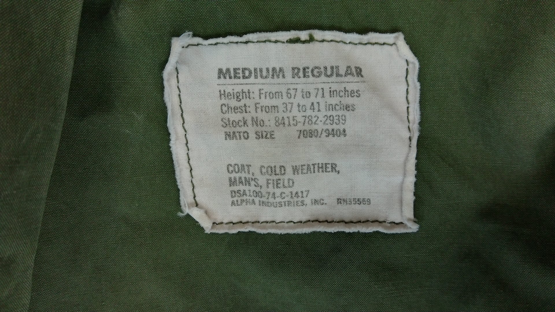 M65 Class1 Pattern 4 สงครามเวียตนาม