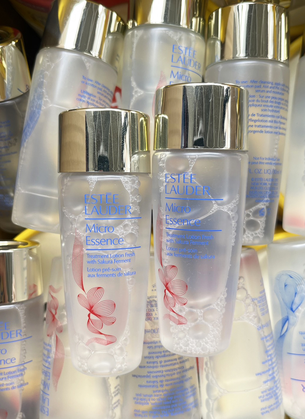Estee Lauder Micro Essence Skin Activating Treatment Lotion Fresh with Sakura Ferment 30ml. ของแท้ ราคาถูก
