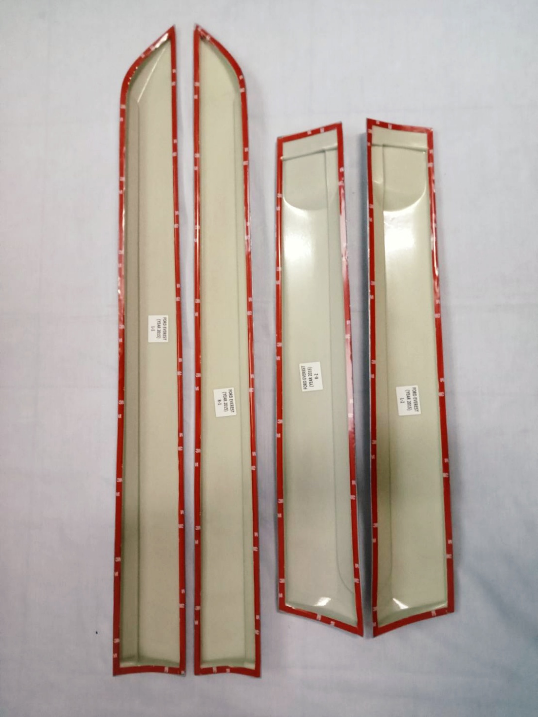 กันกระแทกข้างประตู กาบข้าง EVEREST 2015-2021 สีบรอนซ์/สีขาว