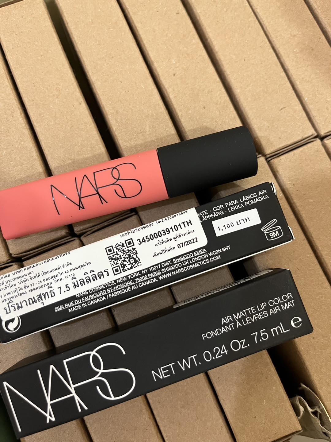 NARS Air Matte Lip Color 7.5ml. #Joyride ลิปสีชมพูพีช