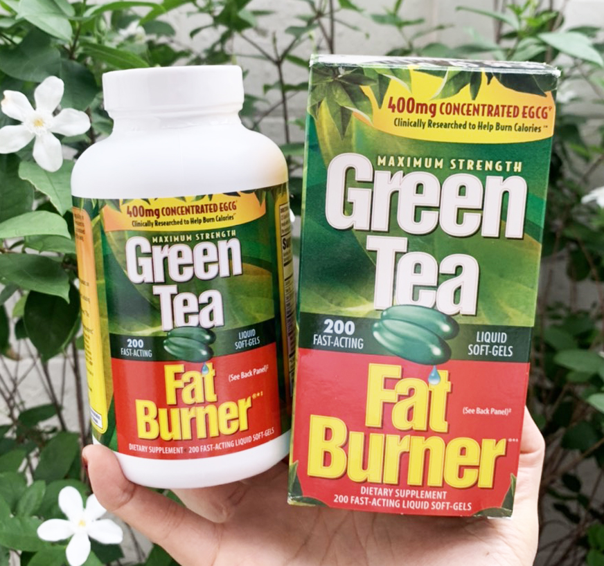 อาหารเสริม Green Tea Fat Burner (200Capsules) นำเข้าจากอเมริกา