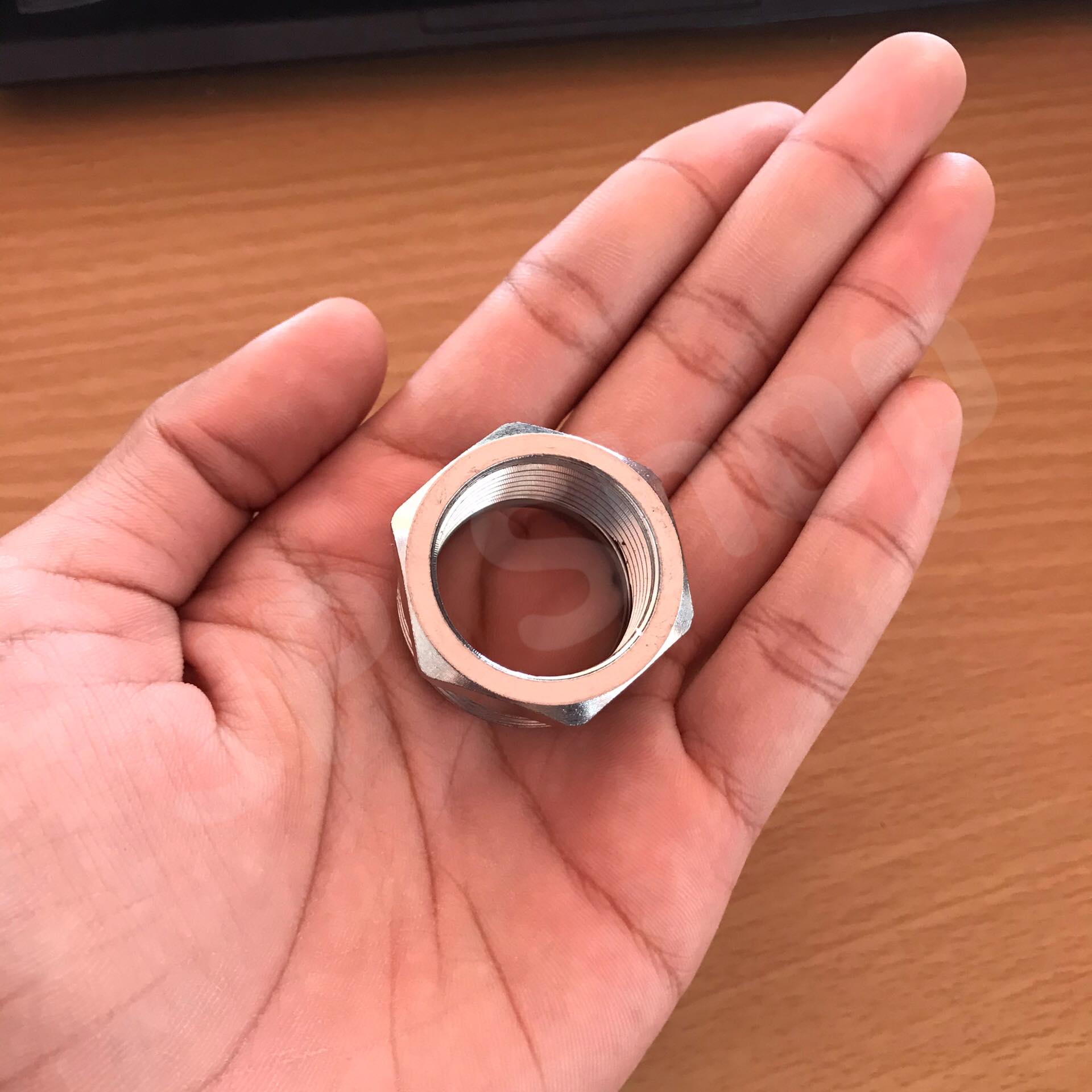 ข้อลดเหลี่ยม 1 นิ้ว ลด 6 หุน สแตนเลส 304 #0518