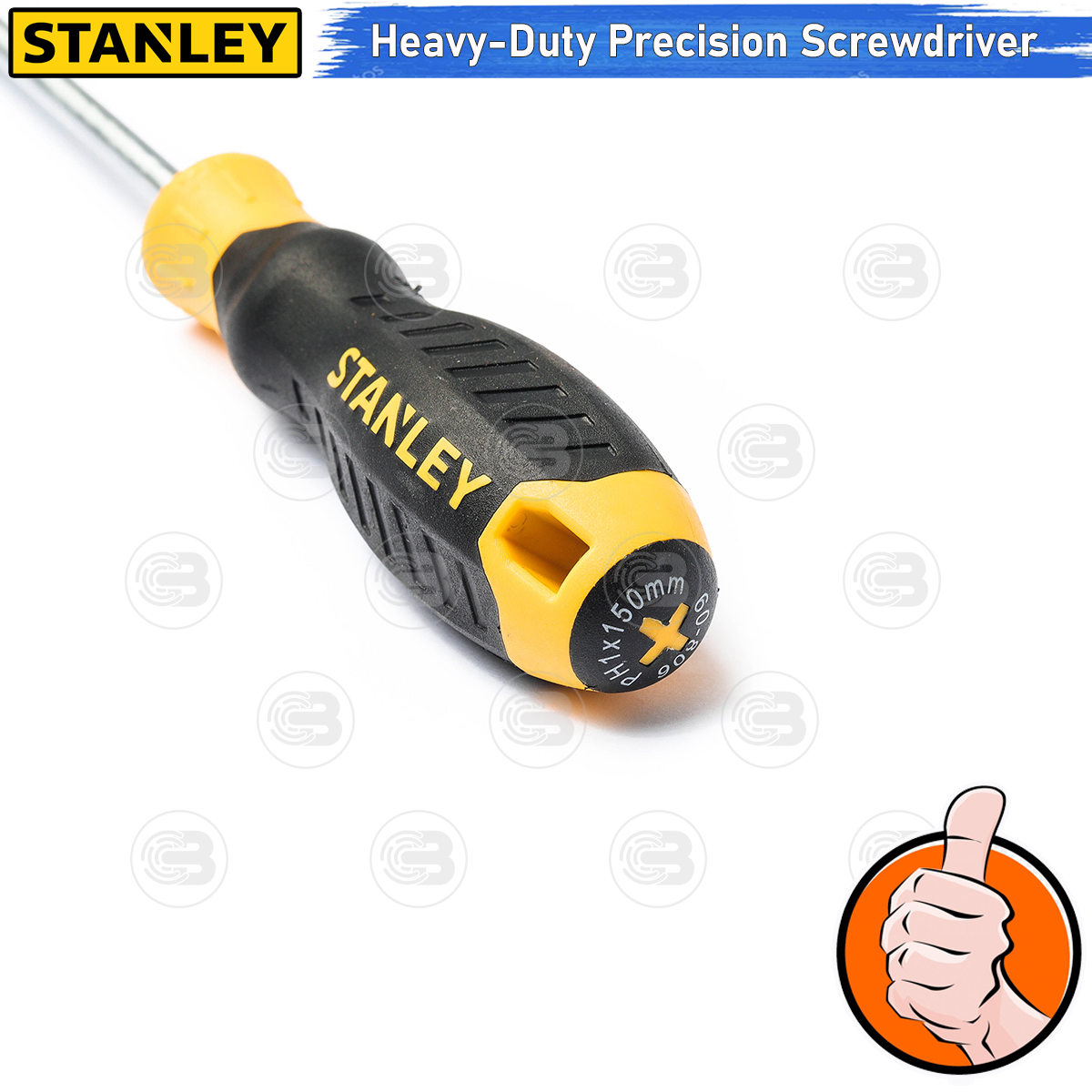 [CoolBlasterThai] STANLEY CUSHION GRIP SCREW DRIVER PHILLIPS PH1 x 150MM (STMT60806-8)