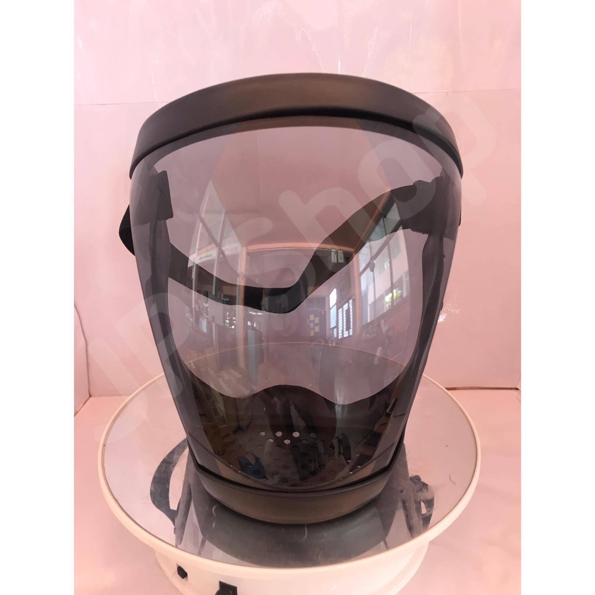 Face shieid หน้าสกากเฟสชิว สีดำ ใส่สบาย เต็มหน้า ราคาไม่แพง สนใจสั่งซื้อได้เลย #04250