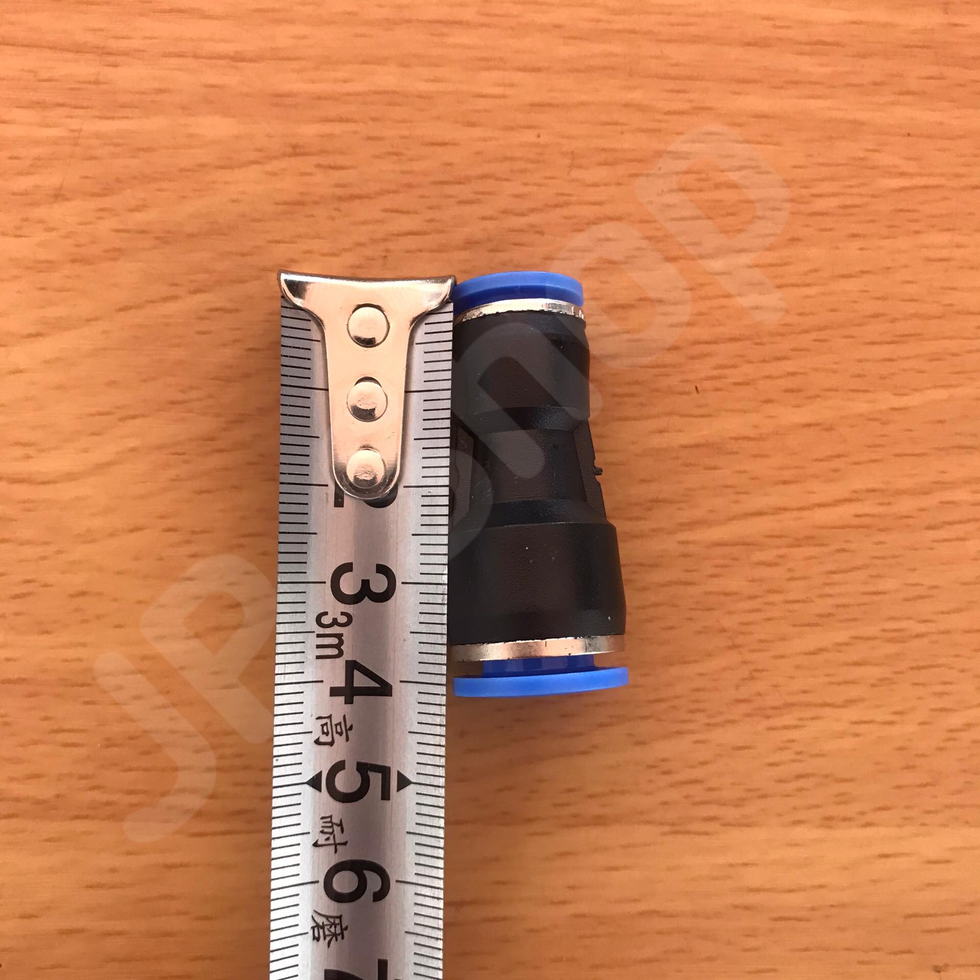 ข้อต่อลม PG 10-8 มม.-ต่อตรง ฟิตติ้งสายลม 10 ลด 8 มม #10800