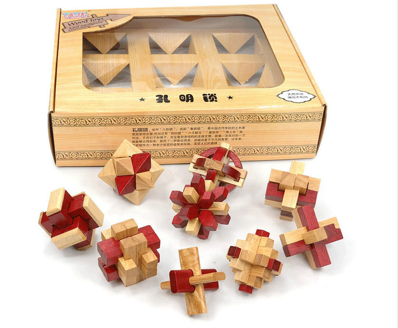 ชุดเกมไม้ 9 เกม Wood Game Set