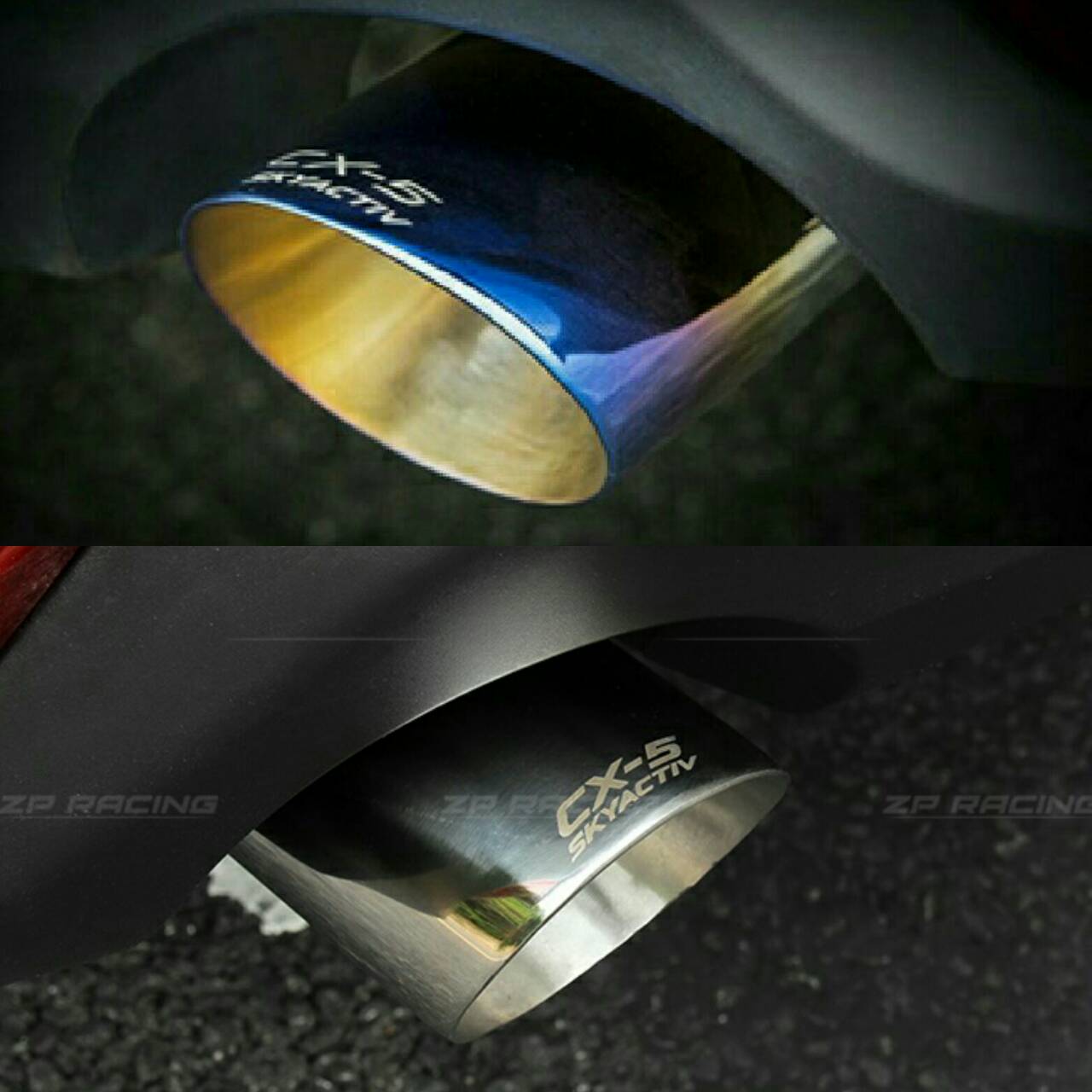 ปลายท่อคู่ Silver CX-5 2018