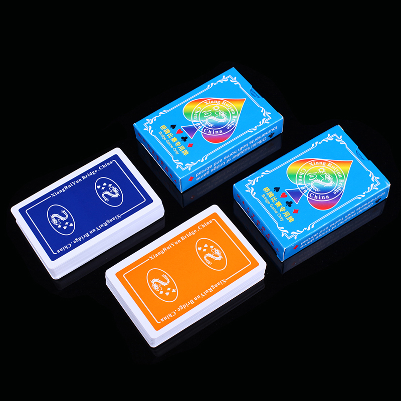 ไพ่บริดจ์ พลาสติกPVC (รุ่นมาตรฐาน) Contract Bridge Playing Cards [XRY Bridge]