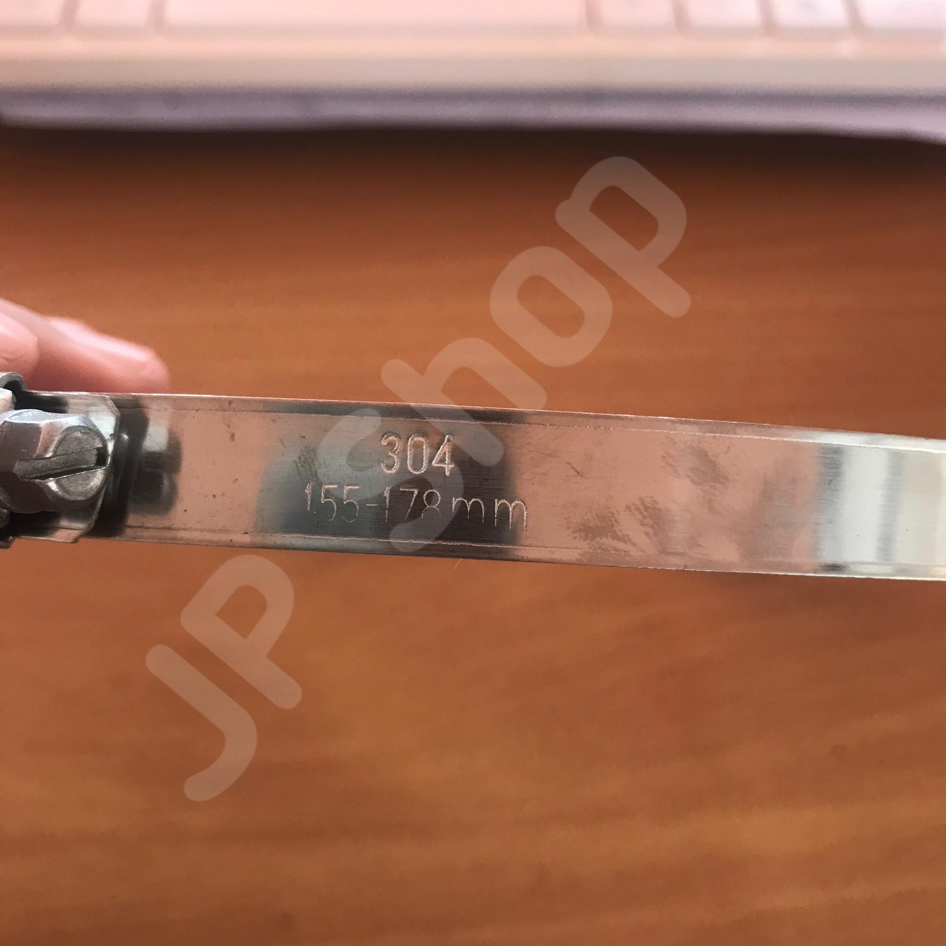 ปลอกรัด 155-178 (12 มม.) แคลมป์รัดท่อสแตนเลส 304 #155178