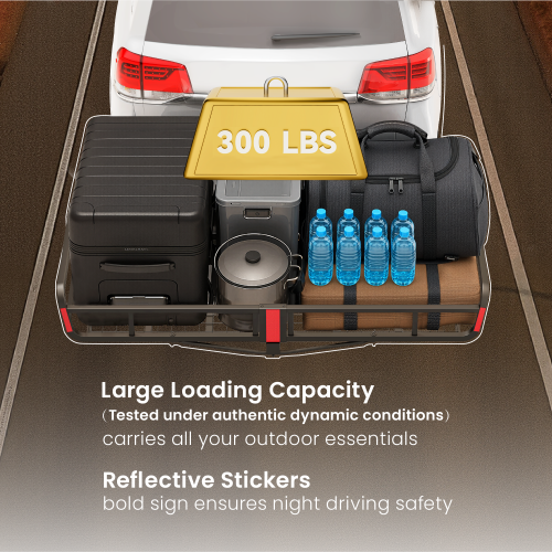 HCC11 (Large Size) ตะแกรงบรรทุกสัมภาระท้ายรถคุณภาพสูงสำหรับทุกการเดินทาง