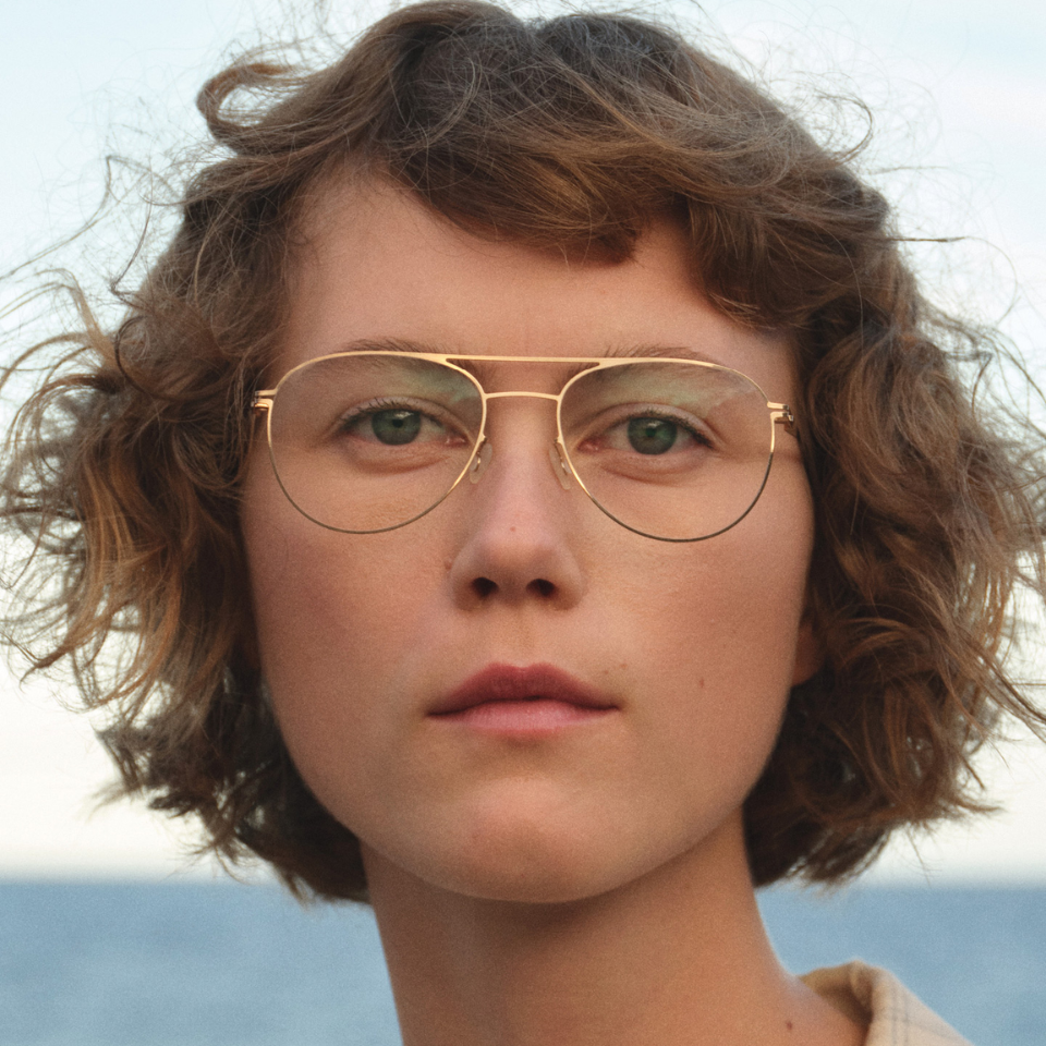 แว่นตา MYKITA NIKEN 291 Champagne Gold 52