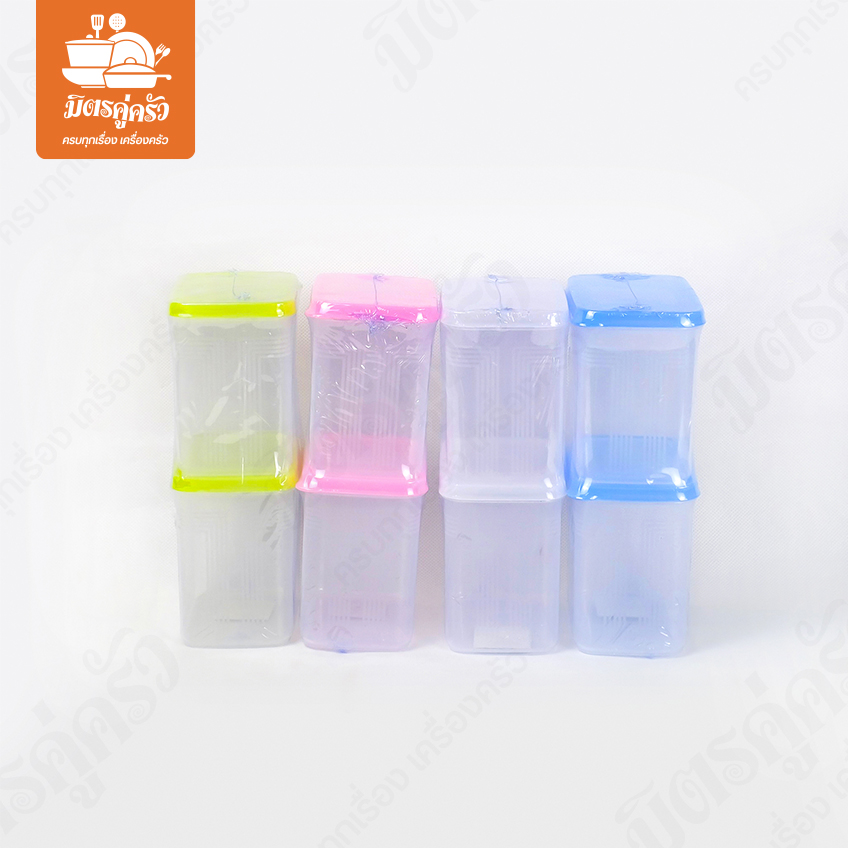 กล่องเหลี่ยมใหญ่ (แพ็ค 2 ใบ) FK-3002