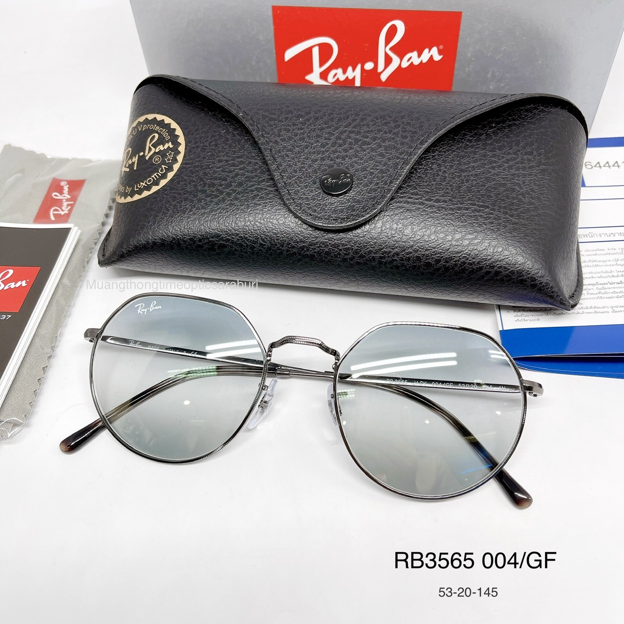 RAY-BAN รุ่น JACK - RB3565 -Sunglasses