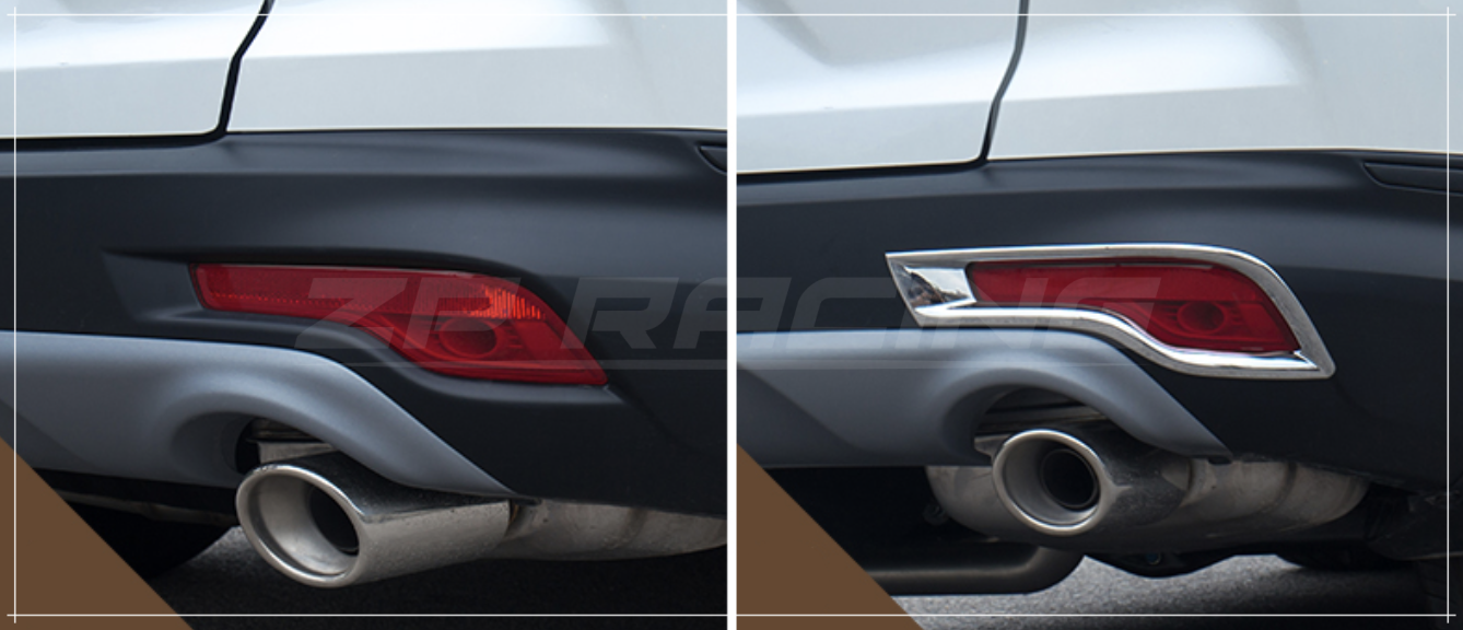 ครอบไฟทับทิมหลังโครเมี่ยม CR-V G5