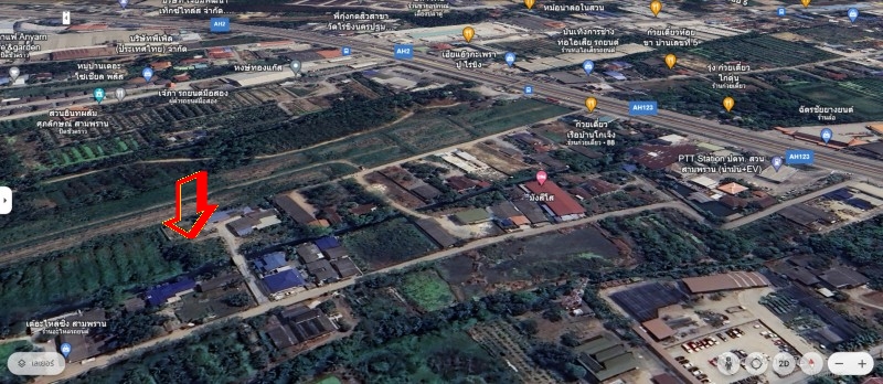 ขายที่ดินเปล่า ย่าน ซอยประเสริฐศรี ซอยยายชา9 ต.ยายชา อ.สามพราน นครปฐม : ใกล้ ปตท.สวนสามพราน : 93.2 ตร.วา