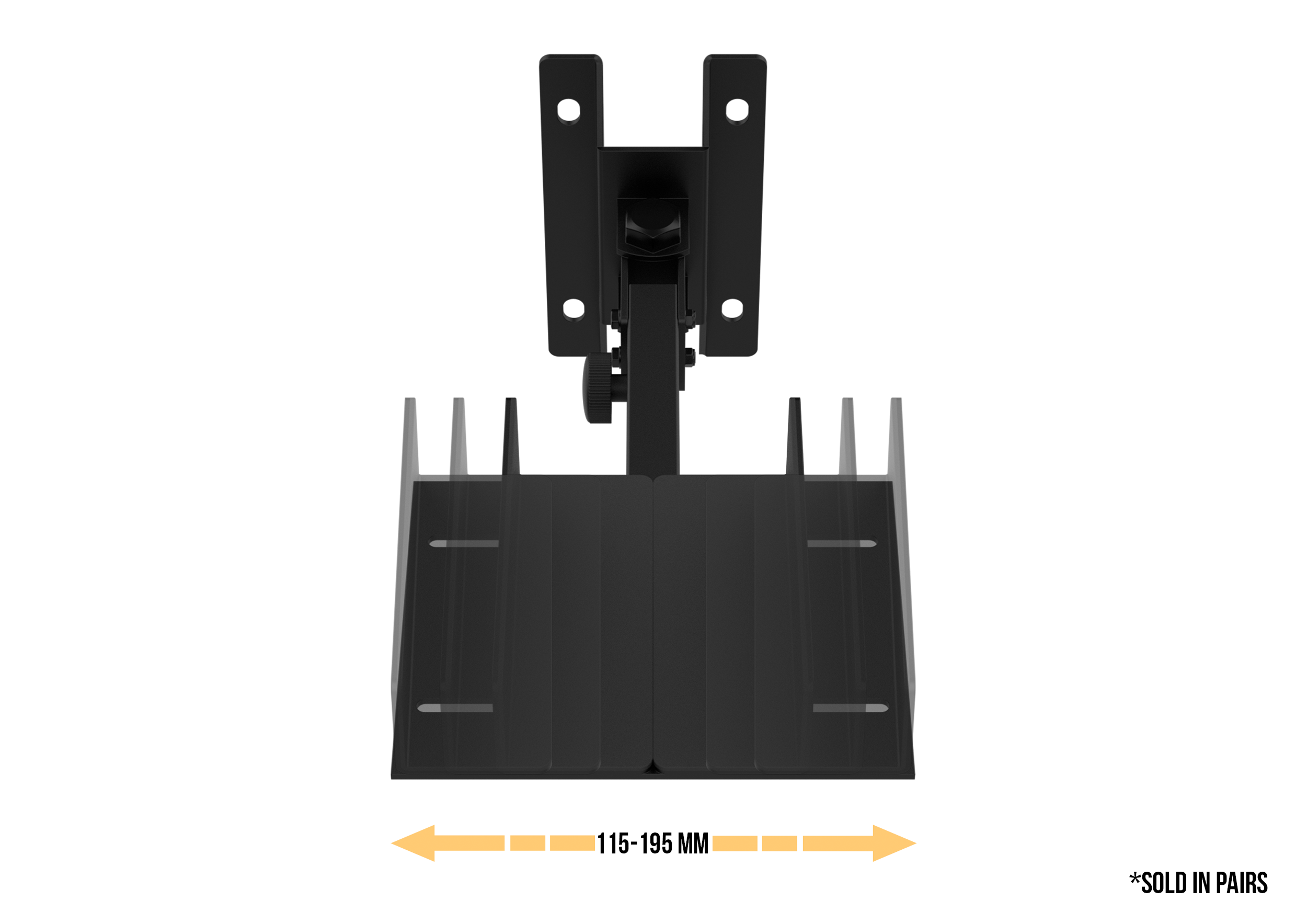 Sportarc Neo-1S ขาแขวนลำโพง Surround, Bookshelf, Studio ติดผนัง ปรับองศาเสียงแม่นยำ ยกระดับมิกซ์ของคุณสู่ระดับโปร (*สำหรับลำโพงหน้ากว้าง 11.5-19.5 cm)