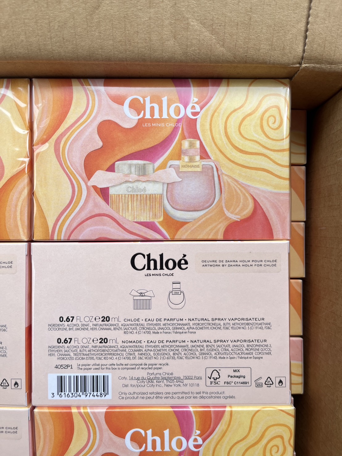 Chloe Les Mini Chloe 20mlx2 (หัวสเปรย์) เซต 2 ชิ้น