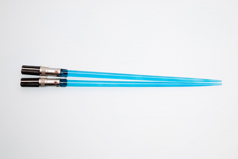 ตะเกียบดาบ สีน้ำเงิน Luke Skywalker Lightsaber Chopsticks Kotobukiya - Star Wars