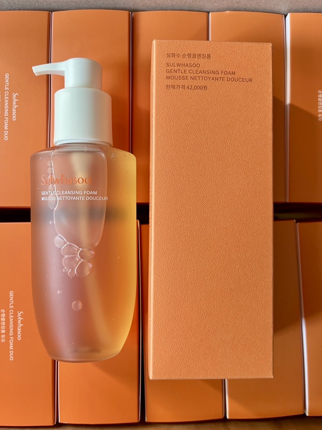 Sulwhasoo Gentle Cleansing foam Mousse Nettoyante Douceur 200ml. โฟมล้างหน้าสูตรอ่อนโยน