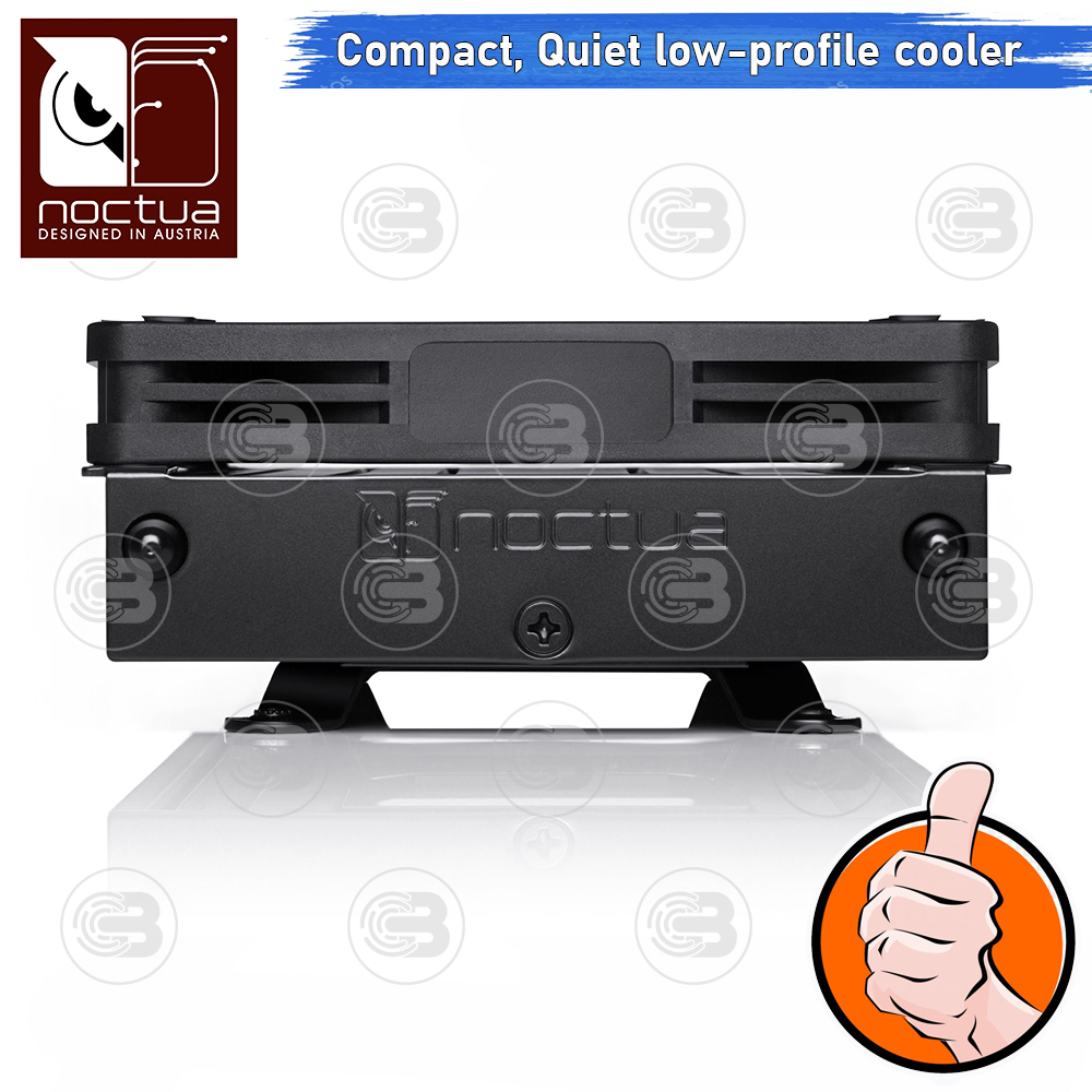 [CoolBlasterThai] Noctua NH-L9a-AM5 Chromax.Black Quiet Low-porfile CPU Cooler (AM5) ประกัน 6 ปี