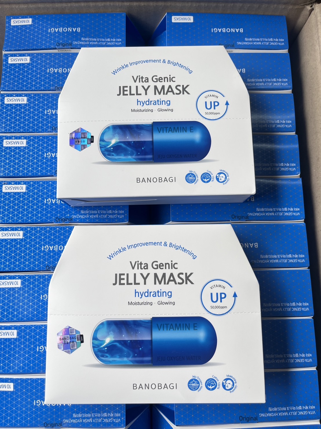 BANOBAGI Jelly Mask (ยกกล่อง10แผ่น) แผ่นมาส์กหน้าจากเกาหลี บาโนบาจิ