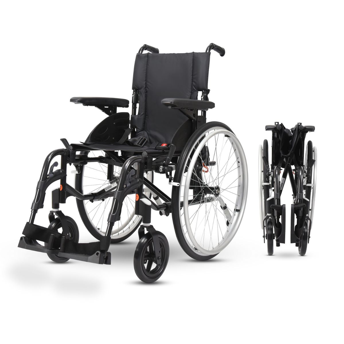 รถเข็นผู้ป่วย Invacare Action 2NG ล้อใหญ่ เบาะกว้าง รับประกัน 2 ปี