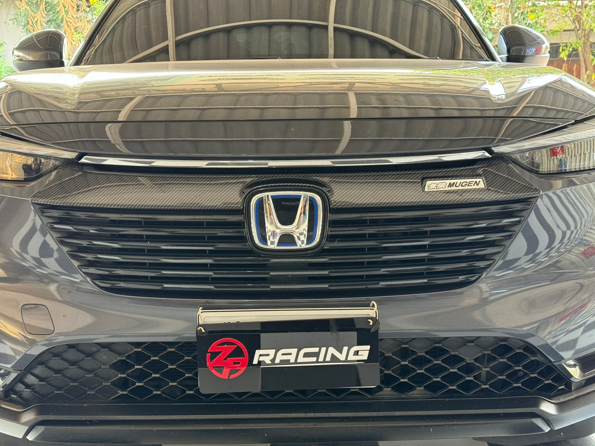 ครอบกระจังหน้า กระจังหน้า HR-V e:HEV 2022 รุ่น MUGEN