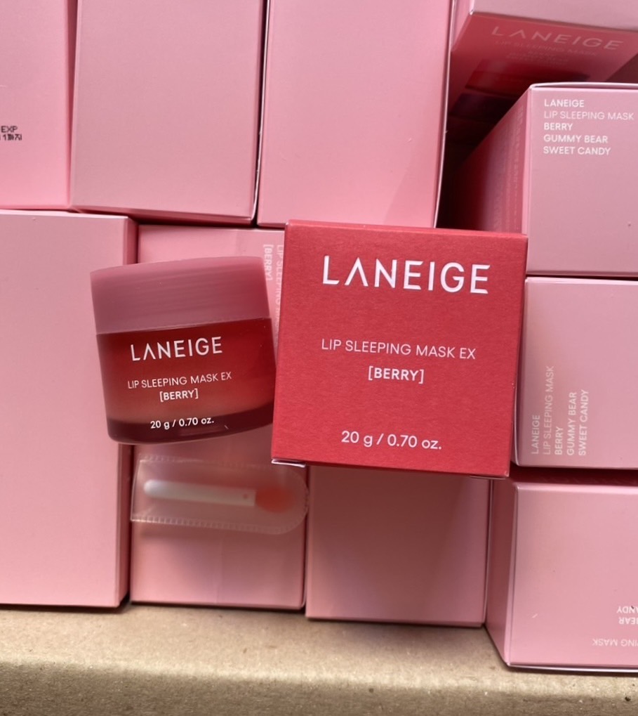 Laneige Lip Sleeping Mask with Lip Brush 20g. มาส์กบำรุงริมฝีปาก ของแท้