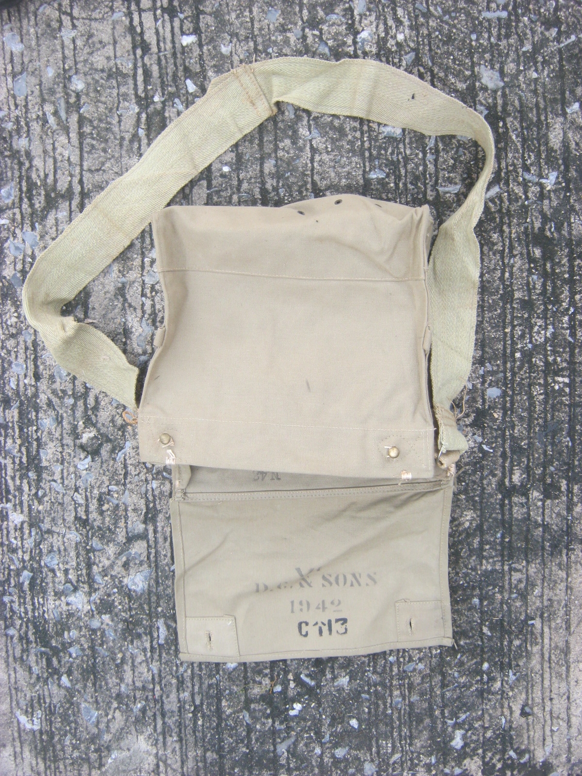 กระเป๋าหน้ากากแก๊ส สงครามโลกครั้งที่สอง