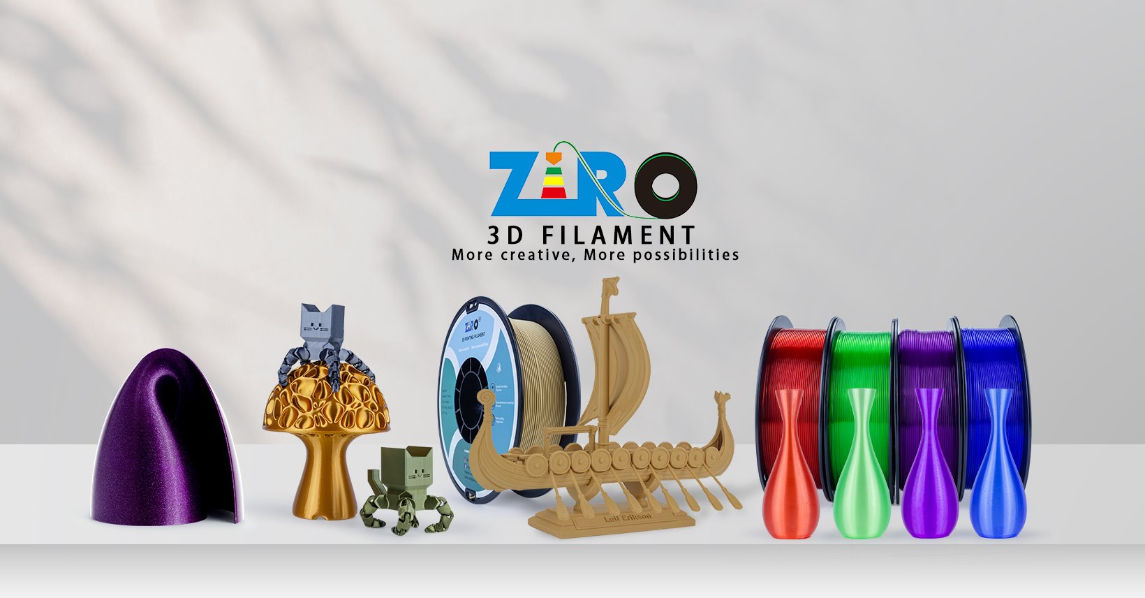 Ziro PLA Pro/PLA+ มากกว่า 15+ สี PLA +.1.75mm, 1kg