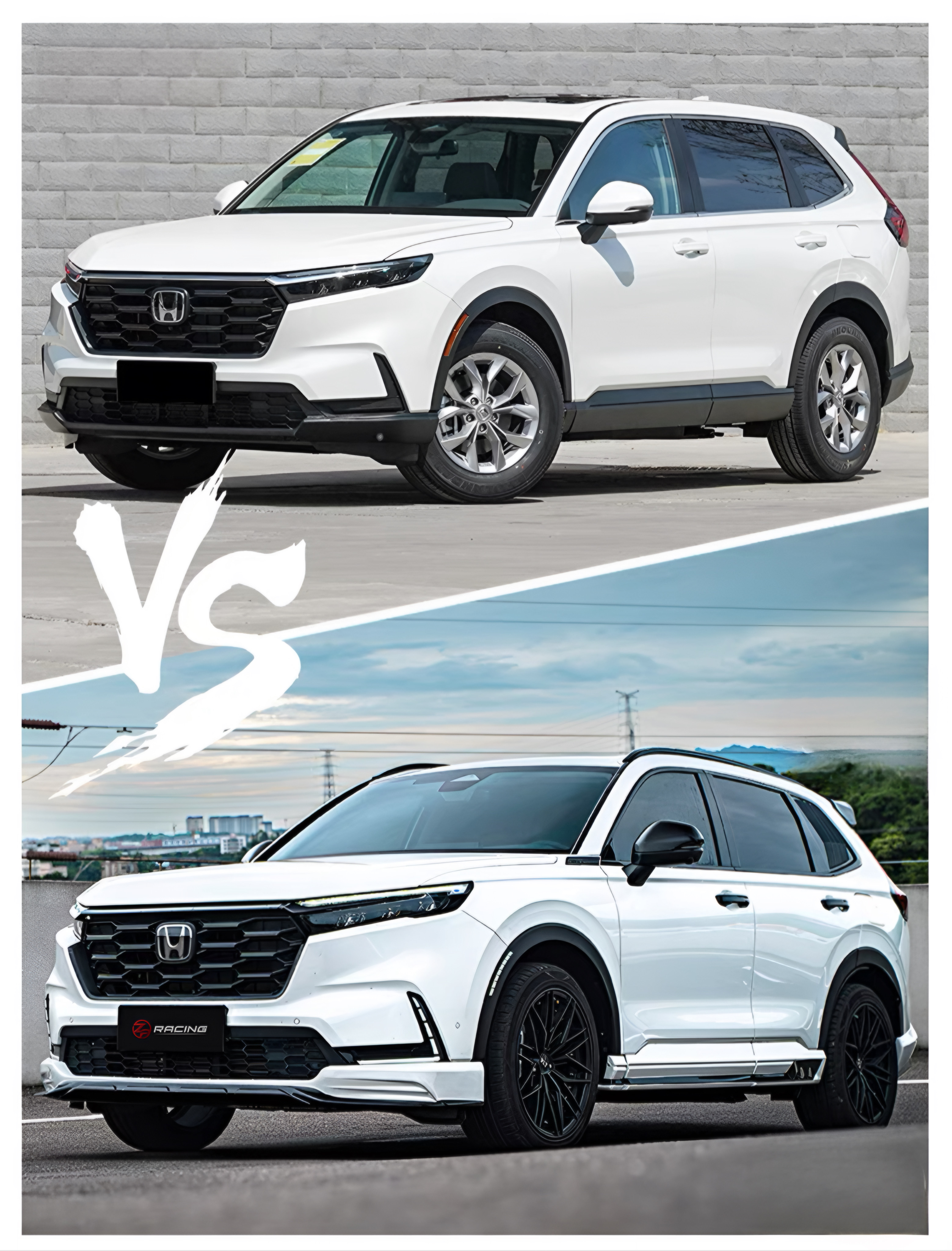 ชุดแต่ง ชุดสเกิร์ต Honda CR-V (G6) 2023-2026 รุ่น AKASAKA