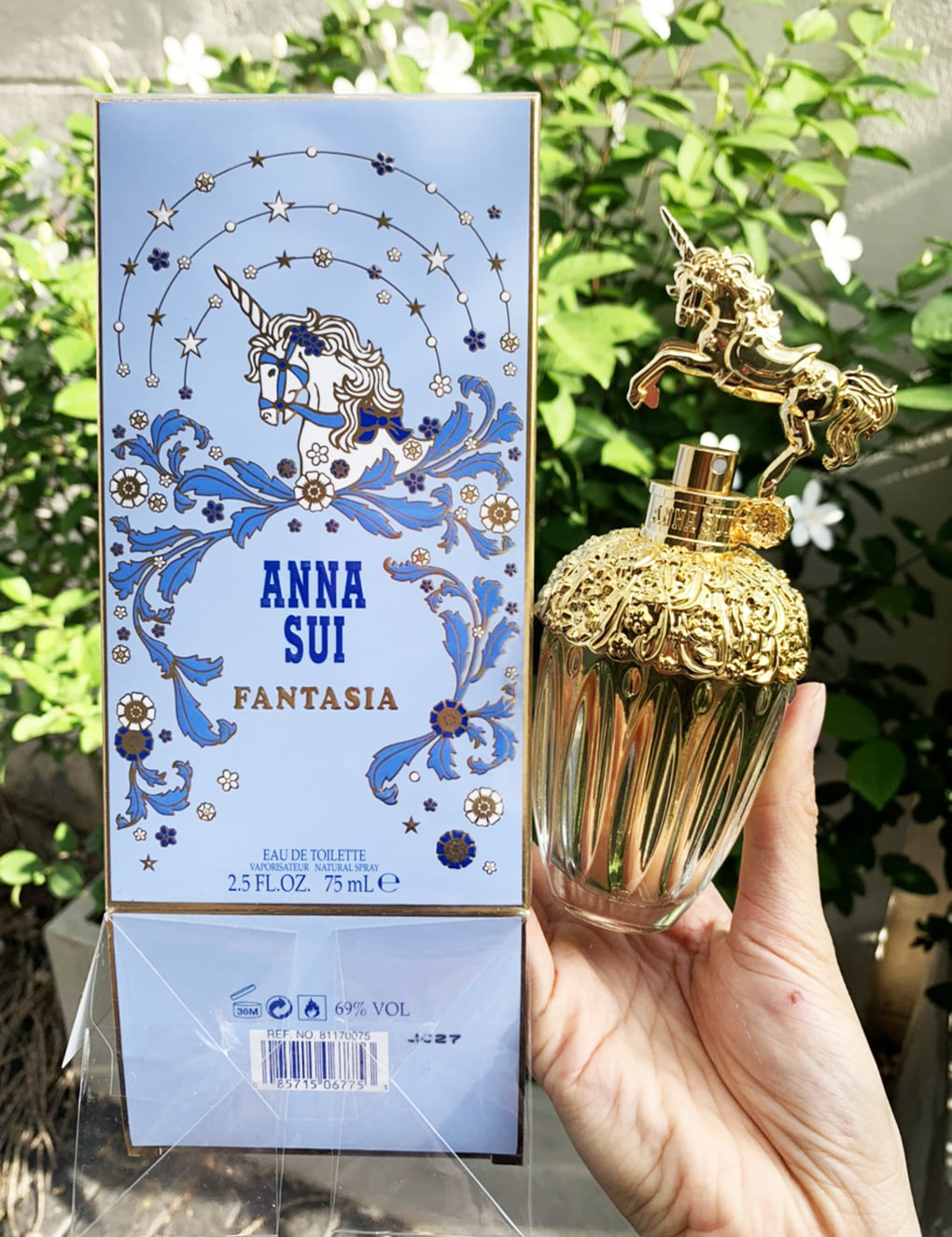 Anna Sui Fantasia Eau De Toilette 75ml. กล่องซีล