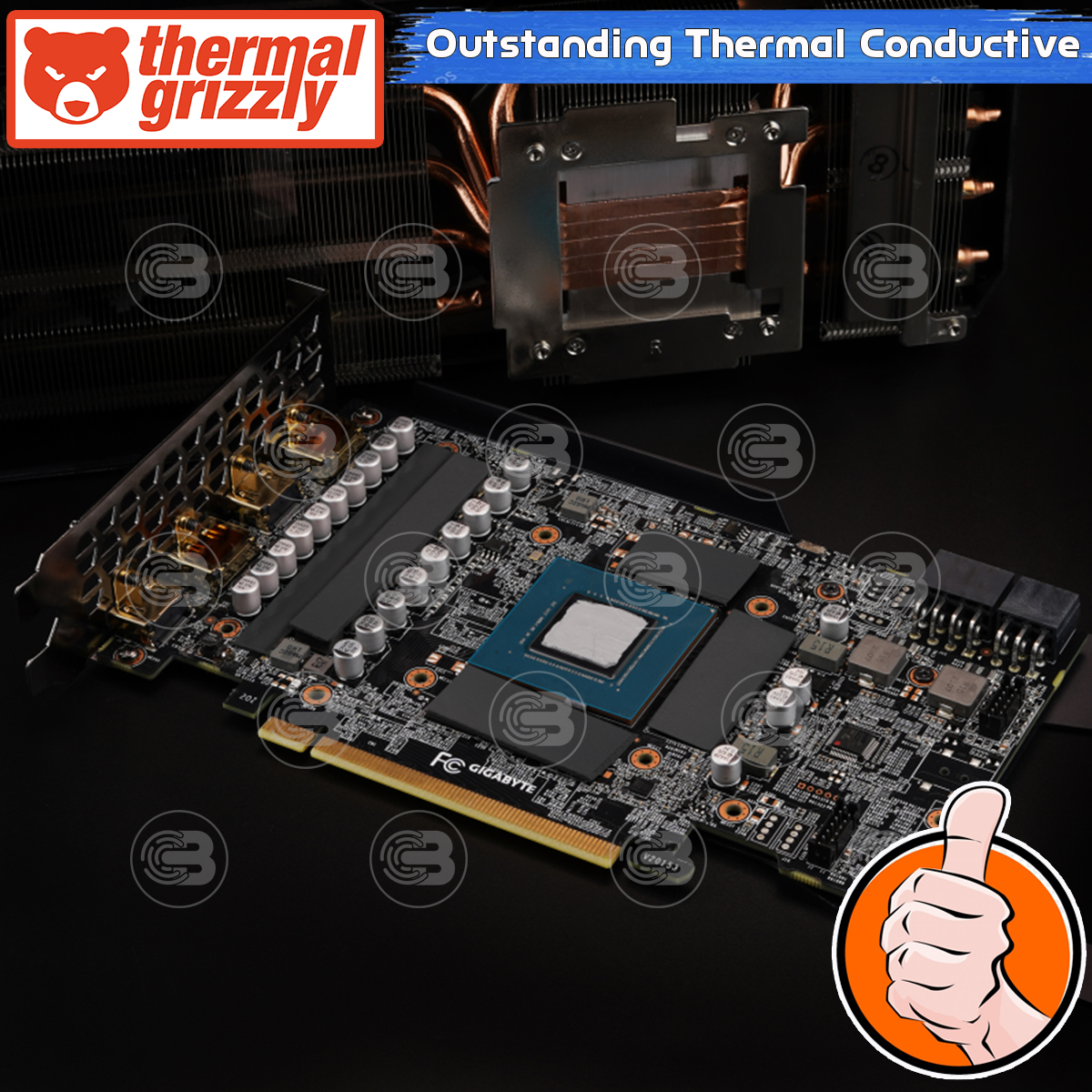 [CoolBlasterThai] Thermal Grizzly MINUS PAD Extreme V2 Thermal Pad 2PCS-120x20x0.5 mm.