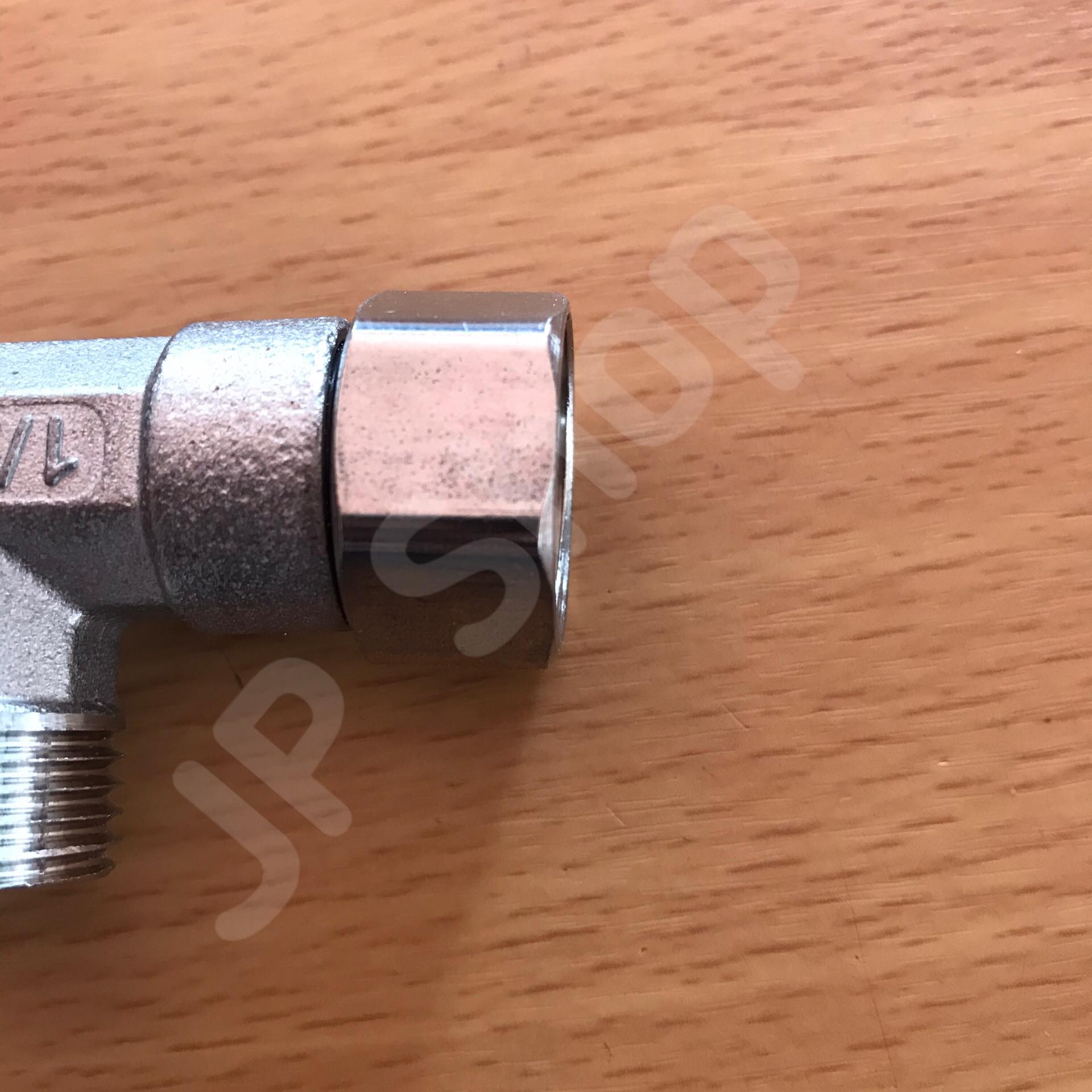 สามทางยูเนี่ยน 1/2'' (4หุน) พร้อมลูกยาง นอก-นอก-ในสแตนเลส304 #0155