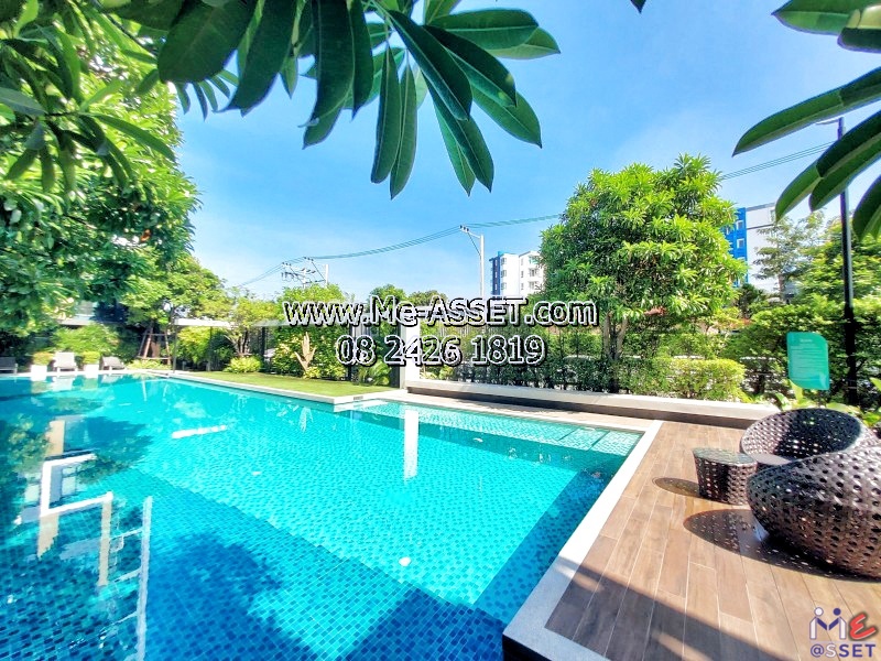 ขายคอนโดใกล้รถไฟฟ้า ย่าน เสรีไทย รามคำแหง คลองกุ่ม บึงกุ่ม : ไอคอนโด กรีนสเปซ เสรีไทย iCondo Green Space : 35.77 ตร.เมตร