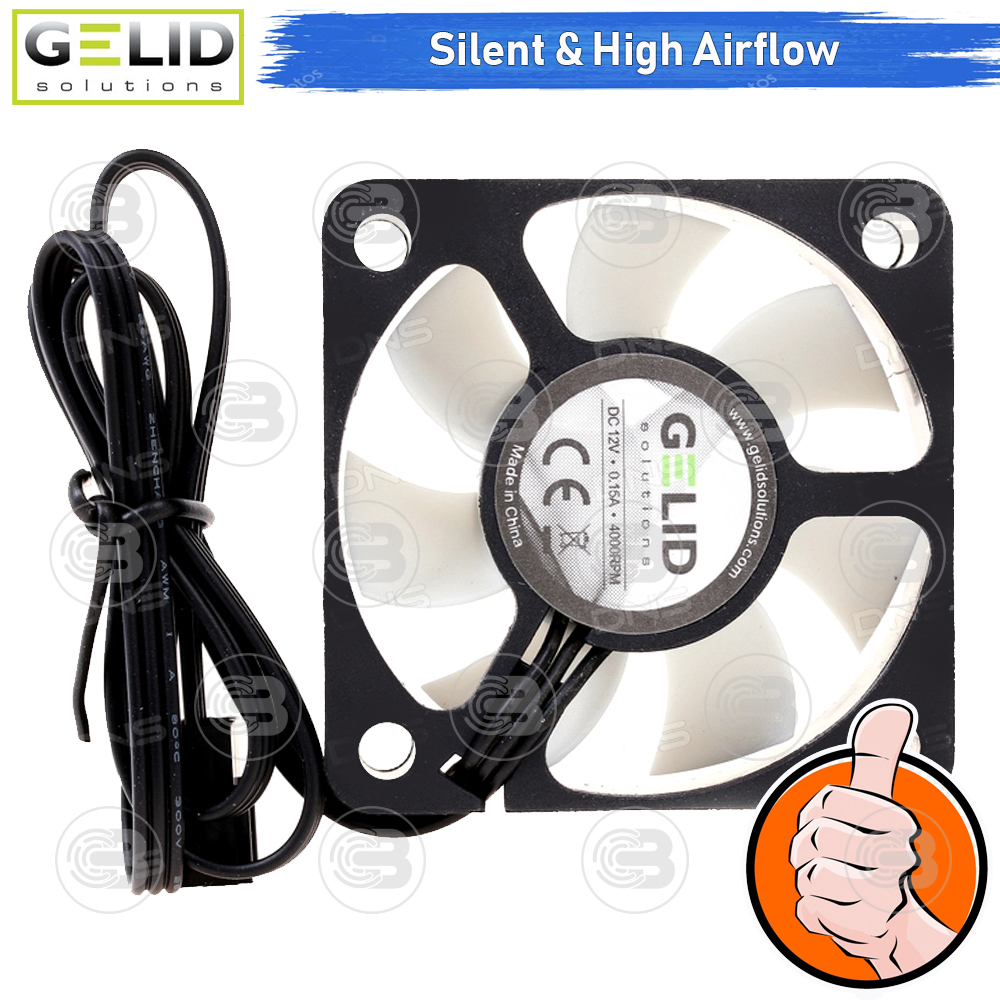 [CoolBlasterThai] GELID Silent 5 PC Fan Case size 50 mm. ประกัน 3 ปี (FN-SX05-40)