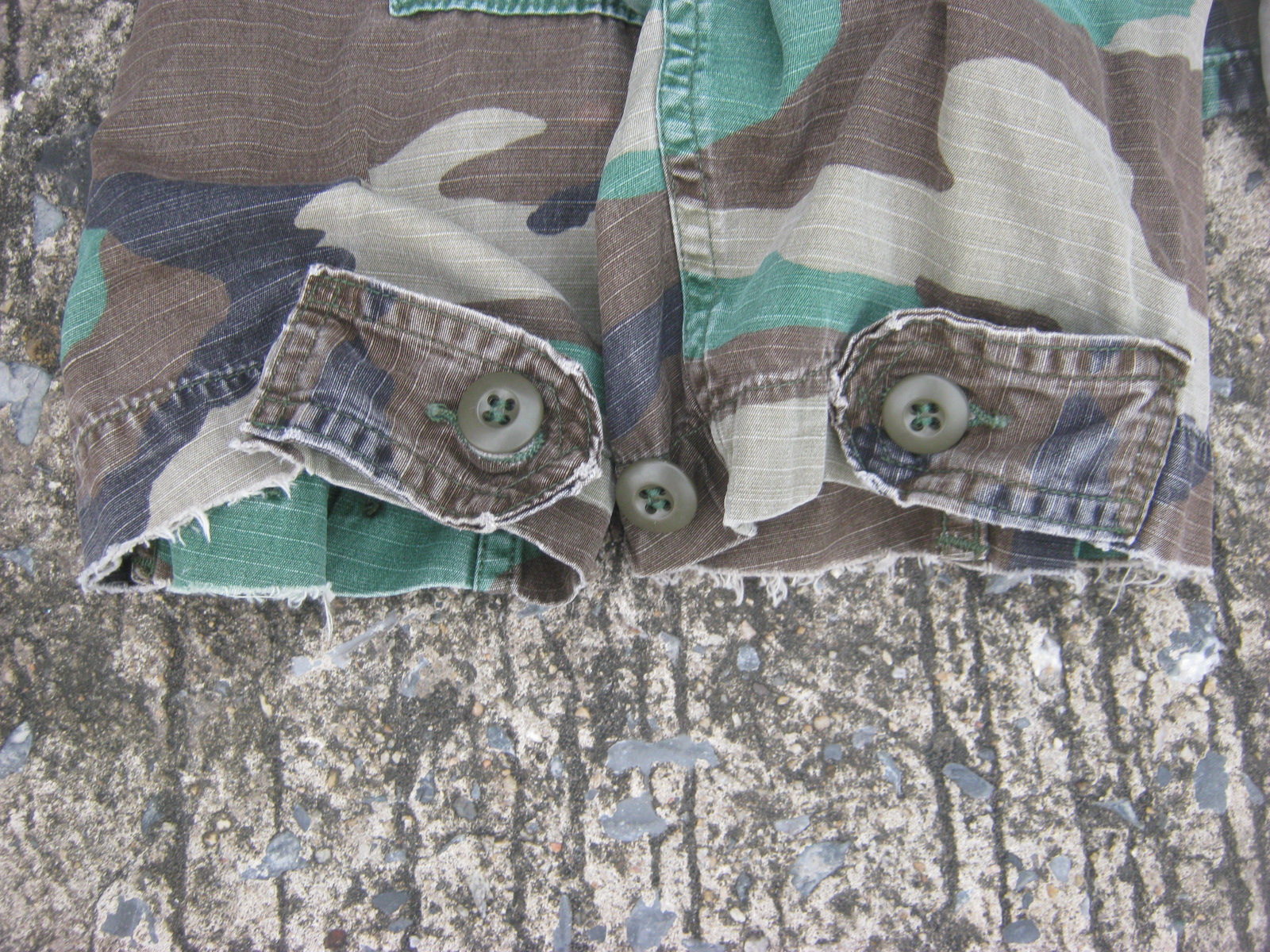 เสื้อทหารสหรัฐ M81 woodland ผ้าฝ้าย 100%