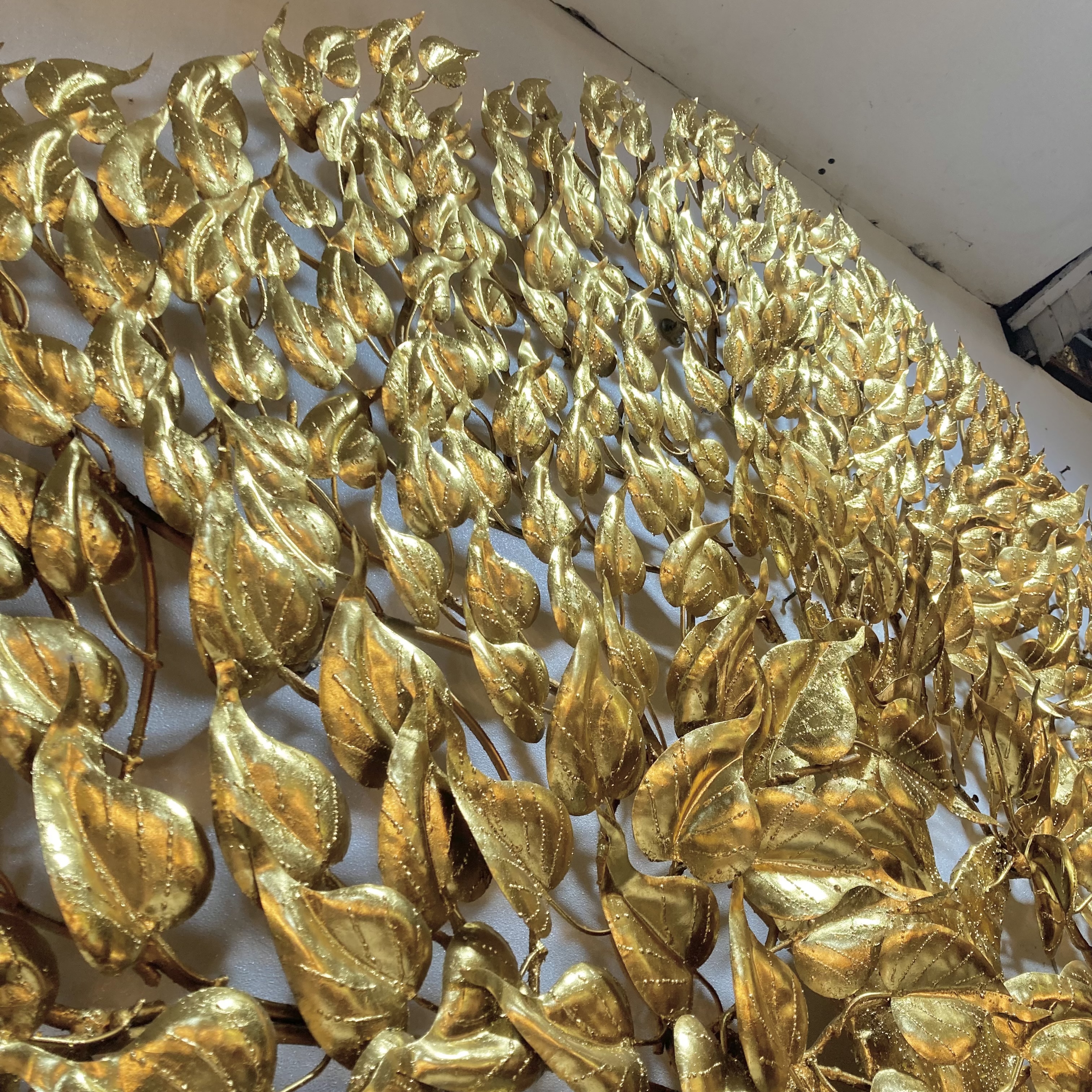 ใบโพธิ์รัศมีนำโชค (130x150 cm)