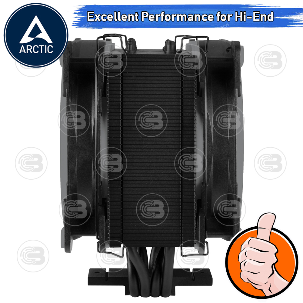 [CoolBlasterThai] Arctic Freezer 34 eSports DUO Tower CPU Cooler (Grey) (LGA1851/AM5 Ready)